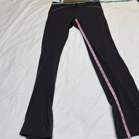 KÜHL Mova Zip Pants Women’s 10 Dark Heather Gray Stretch EUC - Picture 9 of 12